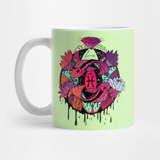 Blue Red Blend Mystic Pisces Motion Mug